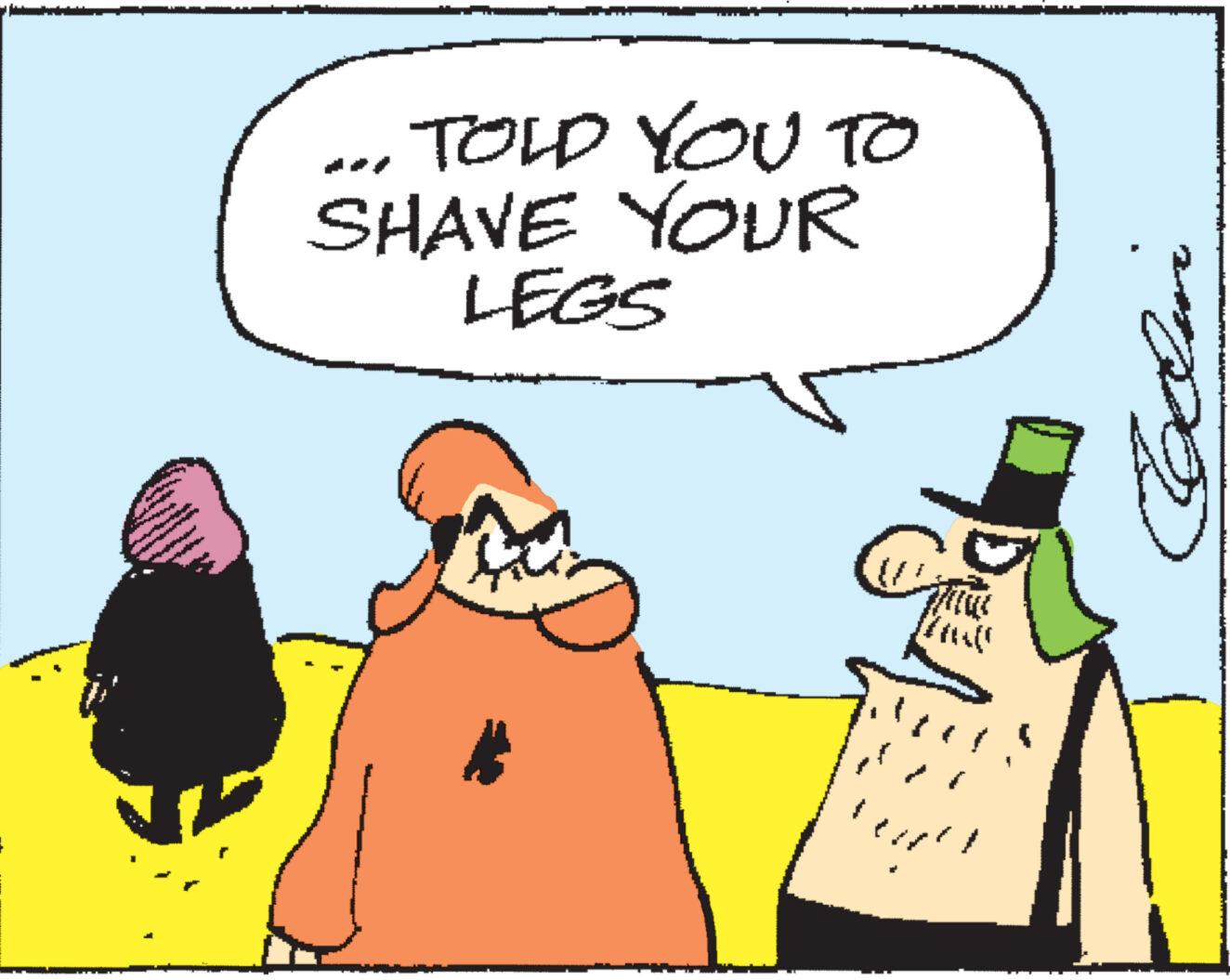 Happy OCR: TOLD YOU TO SHAVE YOUR LEGS mill ww por TOLD YOU TO SHAVE YOUR LEGS mill ww por
