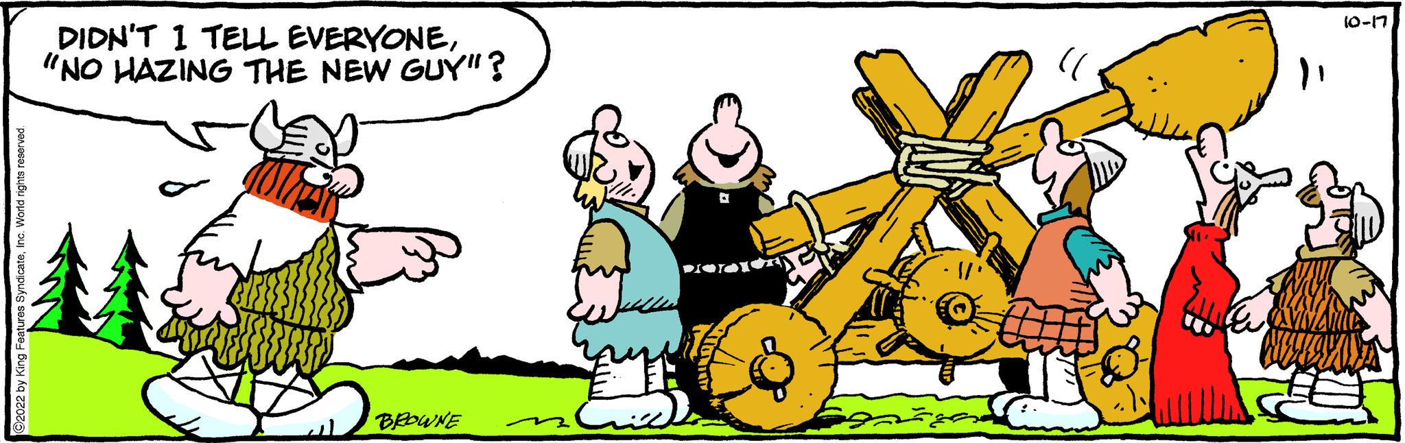 Hagar The Horrible - 2022-10-17