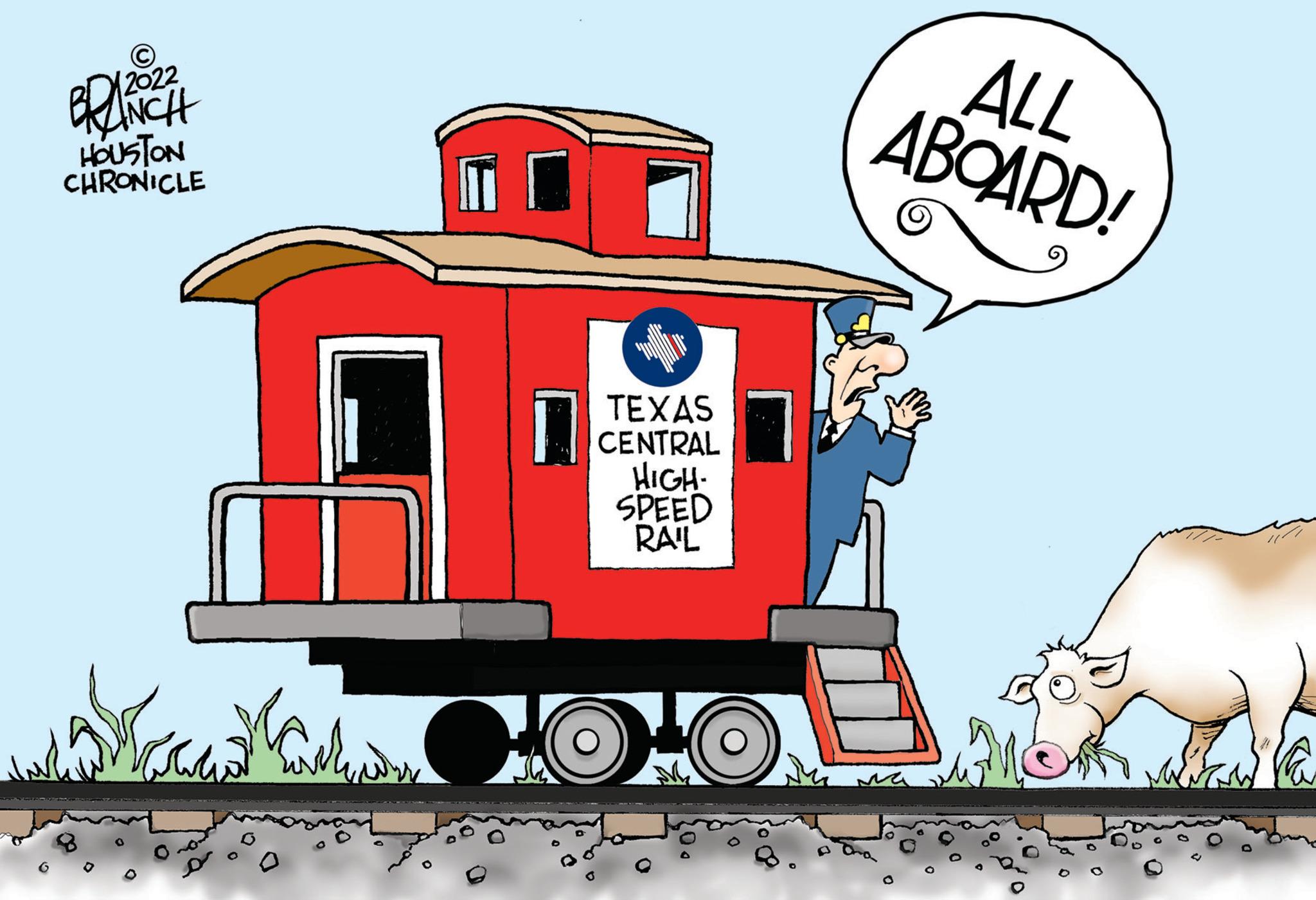 Font OCR: 6 © (2022 HOUSTON CHRONICLE TEXAS CENTRAL HIGH- SPEED RAIL C O M ALL ABOARD! 6 © ( 2022 HOUSTON CHRONICLE TEXAS CENTRAL HIGH SPEED RAIL C O M ALL ABOARD !