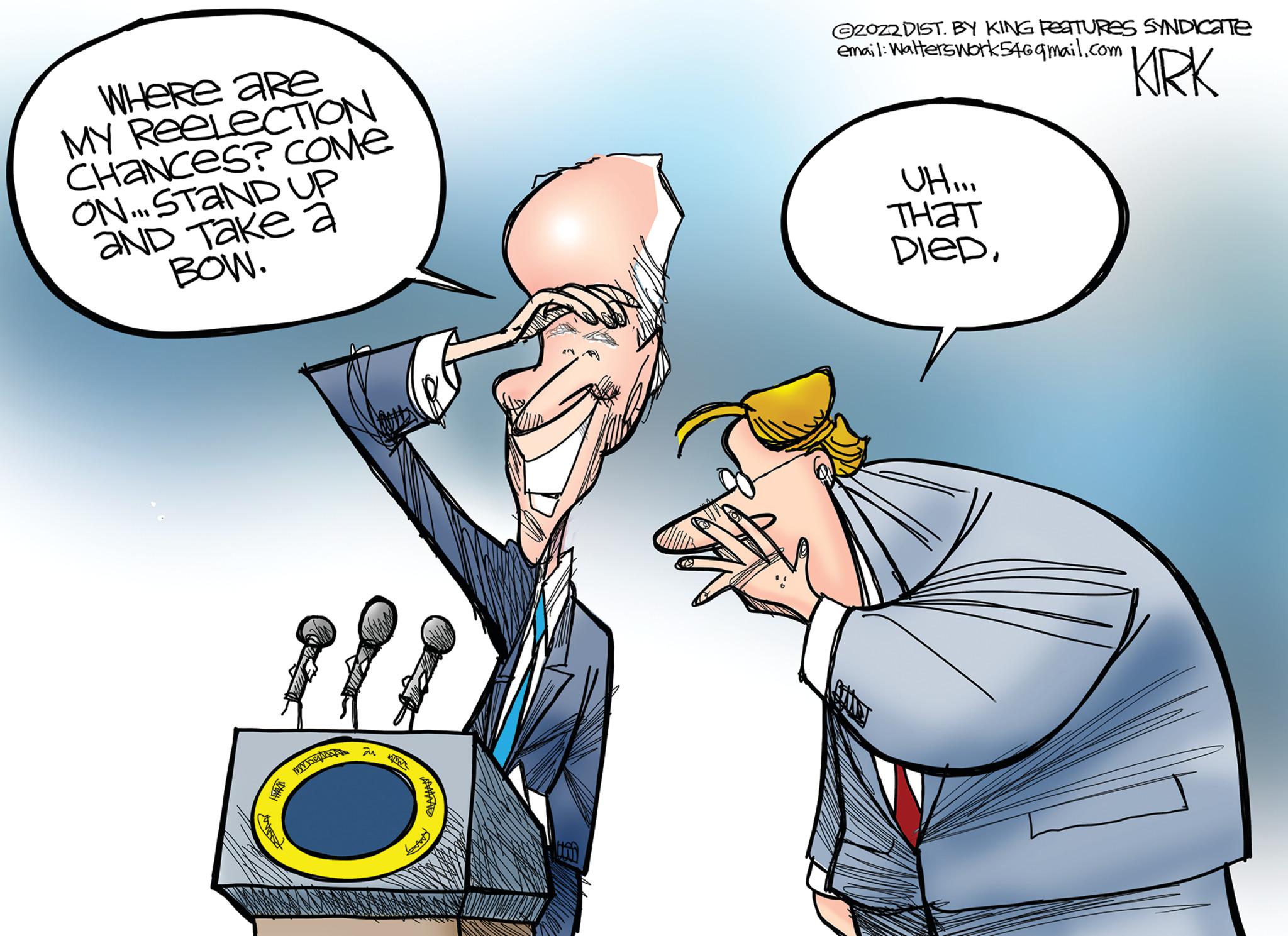 Font OCR: WHERE are MY ReeLECTION CHANCES? COME ON STAND UP AND ???? ? BOW. au ?2022 DIST. BY KING FEATURES SYNDICATE email: Walterswork54@gmail.com KIRK UH... THAT DiepWHERE are MY ReeLECTION CHANCES ? COME ON STAND UP AND ???? ? BOW . au ?2022 DIST . BY KING FEATURES SYNDICATE email : Walterswork54@gmail.com KIRK UH ... THAT Diep