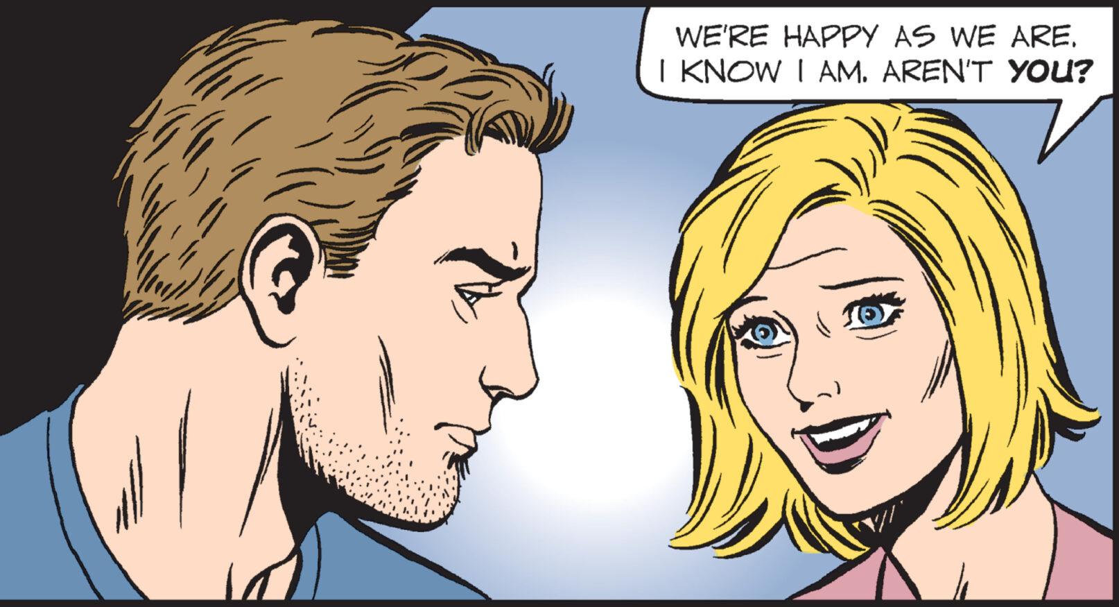 Sharing OCR: 11 WE'RE HAPPY AS WE ARE. I KNOW I AM. AREN'T YOU? 11 WE'RE HAPPY AS WE ARE . I KNOW I AM . AREN'T YOU ?