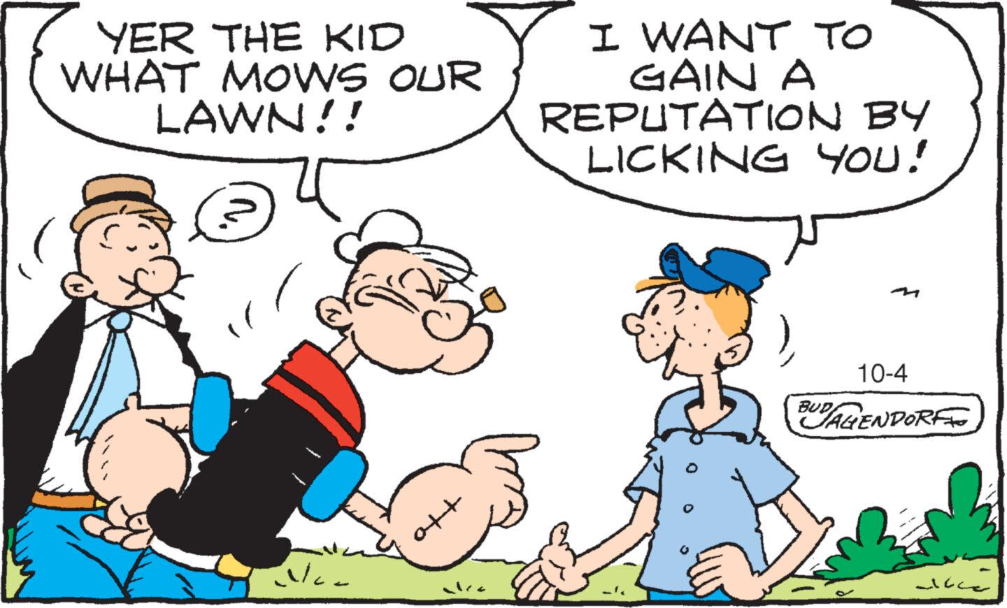 Mammal OCR: YER THE KID WHAT MOWS OUR LAWN!! c alca I WANT TO GAIN A REPUTATION BY LICKING YOU! 10-4 BUAGENDORF alue YER THE KID WHAT MOWS OUR LAWN !! c alca I WANT TO GAIN A REPUTATION BY LICKING YOU ! 10-4 BUAGENDORF alue