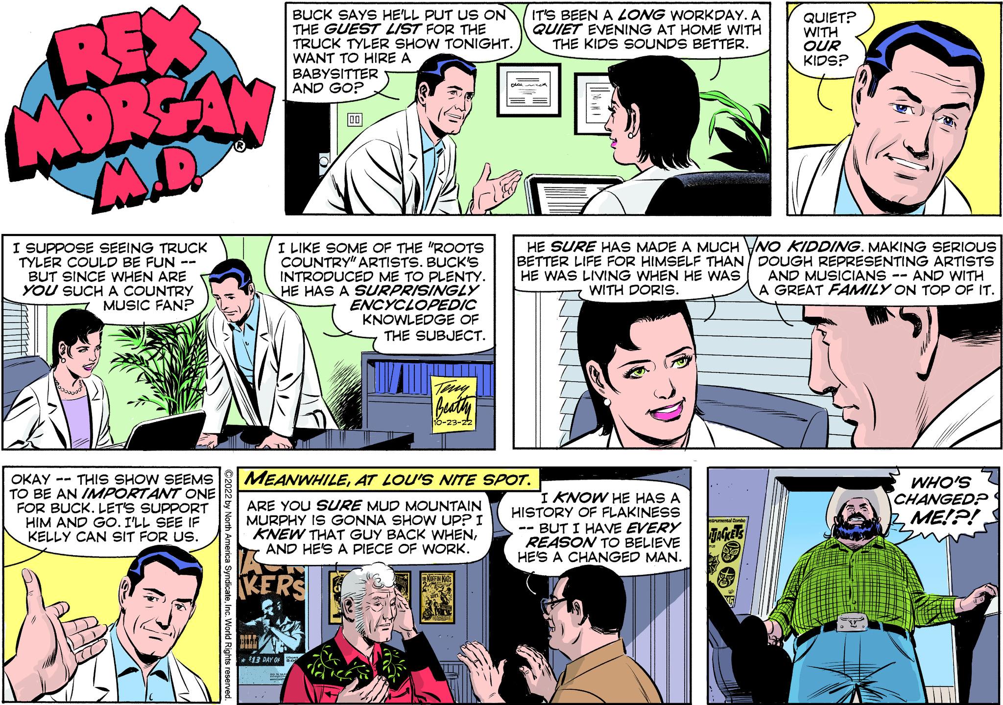Rex Morgan M.D. - 2022-10-23