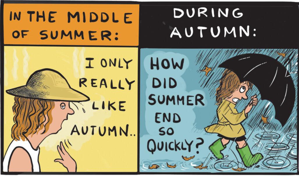 Happy OCR: IN THE MIDDLE OF SUMMER: DURING AUTUMN: I ONLY HOW REALLY DID LIKE AUTUMN.. SUMMER END SO QUICKLY? IN THE MIDDLE OF SUMMER : DURING AUTUMN : I ONLY HOW REALLY DID LIKE AUTUMN .. SUMMER END SO QUICKLY ?