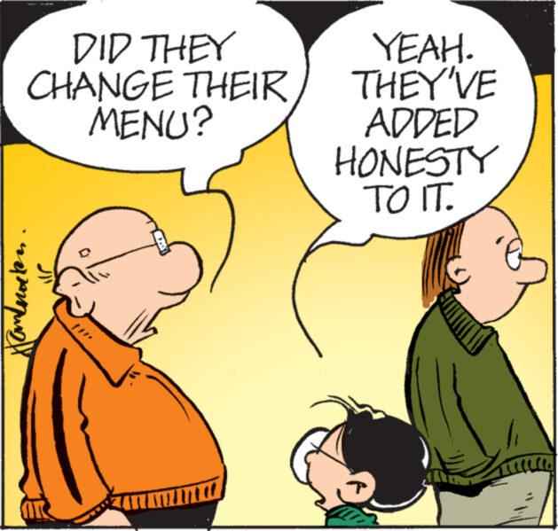 Interaction OCR: ten DID THEY CHANGE THEIR MENU? m YEAH. THEY'VE ADDED HONESTY TO IT. ten DID THEY CHANGE THEIR MENU ? m YEAH . THEY'VE ADDED HONESTY TO IT .