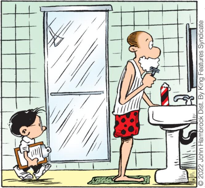 Art OCR: ANAMAMAYIN TEEMMERMANN A MAANA ANERAL INDEMANARAY TRENING WA M A CA · KANA KARE KARA ANTA B AAAAAAAAAA *** THE MANA HARREMANE TANANARI MANAMANY * ********* AFVARAAAAAEAAAAA wwww AAAAAA wwwwww. HAPPY © 2022 John Hambrock Dist. By King Features Syndicate ANAMAMAYIN TEEMMERMANN A MAANA ANERAL INDEMANARAY TRENING WA M A CA · KANA KARE KARA ANTA B AAAAAAAAAA *** THE MANA HARREMANE TANANARI MANAMANY * ********* AFVARAAAAAEAAAAA wwww AAAAAA wwwwww . HAPPY © 2022 John Hambrock Dist . By King Features Syndicate