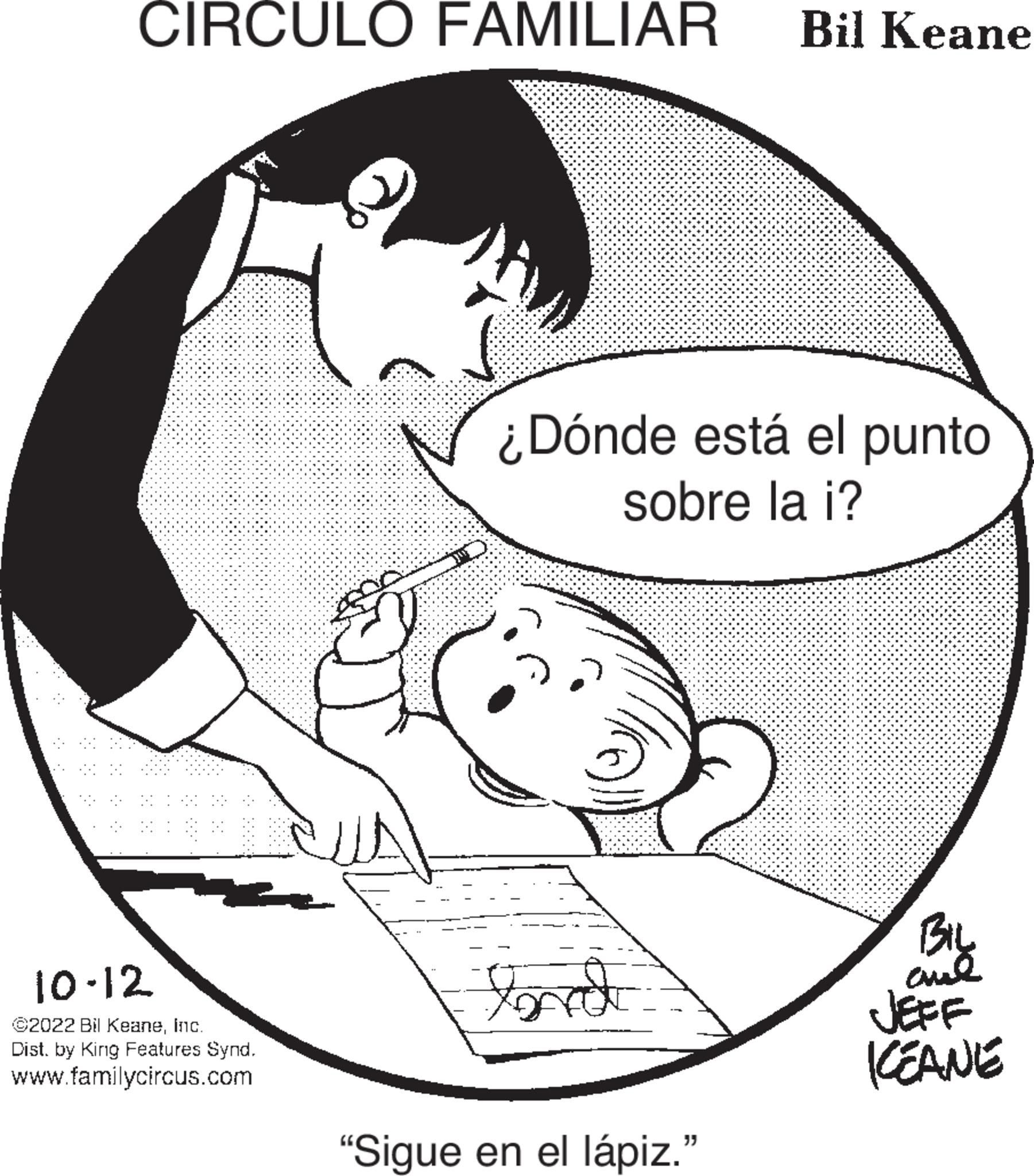 The Family Circus (Spanish) - 2022-10-26