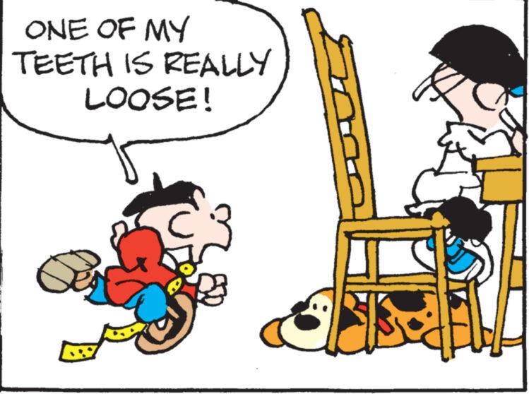 People OCR: ONE OF MY TEETH IS REALLY LOOSE! ONE OF MY TEETH IS REALLY LOOSE !