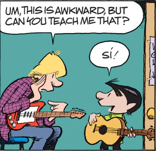 Organism OCR: UMBUT CAN YOU TEACH ME THAT? DE WE 5 sí! UMTHIS IS AWKWARDBUT CAN YOU TEACH ME THAT ? DE WE 5 sí !