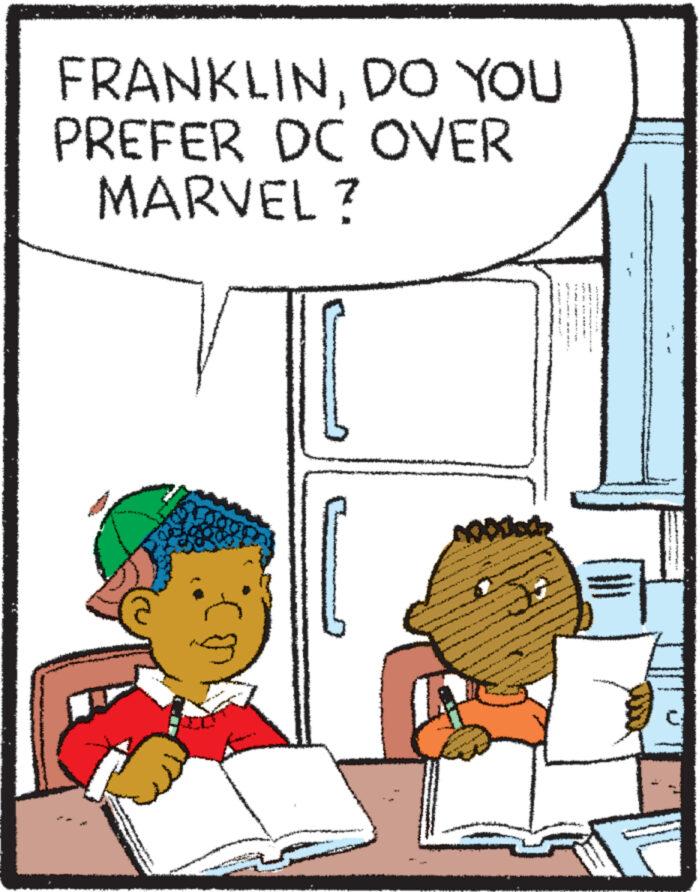 Parallel OCR: FRANKLINDO YOU PREFER DC OVER MARVEL? K 5321 C FRANKLINDO YOU PREFER DC OVER MARVEL ? K 5321 C