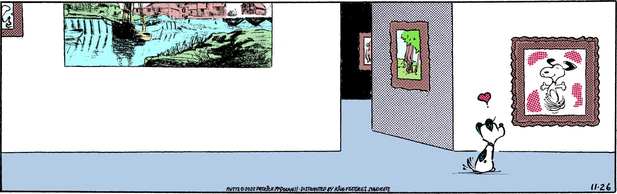 Painting OCR: Ps MUTTS?2022 PATRICK MCDOUNE!! · DISTRIBUTED BY KING FEATURES SYNDICATE 11-26 Ps MUTTS?2022 PATRICK MCDOUNE !! · DISTRIBUTED BY KING FEATURES SYNDICATE 11-26