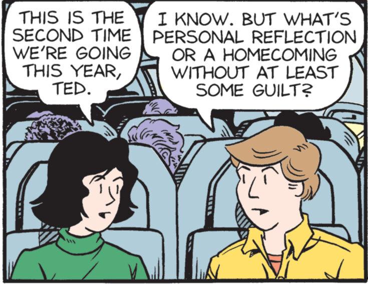Organism OCR: THIS IS THE I KNOW. BUT WHAT'S SECOND TIME PERSONAL REFLECTION WE'RE GOING THIS YEARTED. Ce OR A HOMECOMING WITHOUT AT LEAST SOME GUILT? THIS IS THE I KNOW . BUT WHAT'S SECOND TIME PERSONAL REFLECTION WE'RE GOING THIS YEARTED . Ce OR A HOMECOMING WITHOUT AT LEAST SOME GUILT ?