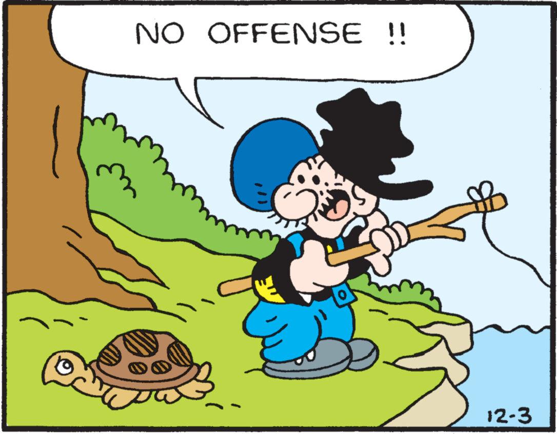 Art OCR: NO OFFENSE !! 12-3 NO OFFENSE !! 12-3