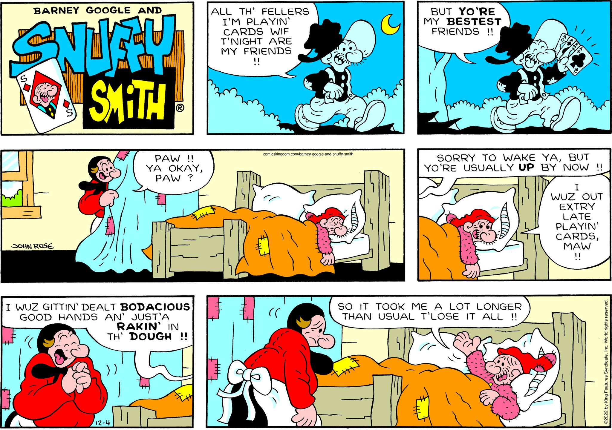 Barney Google And Snuffy Smith - 2022-12-04