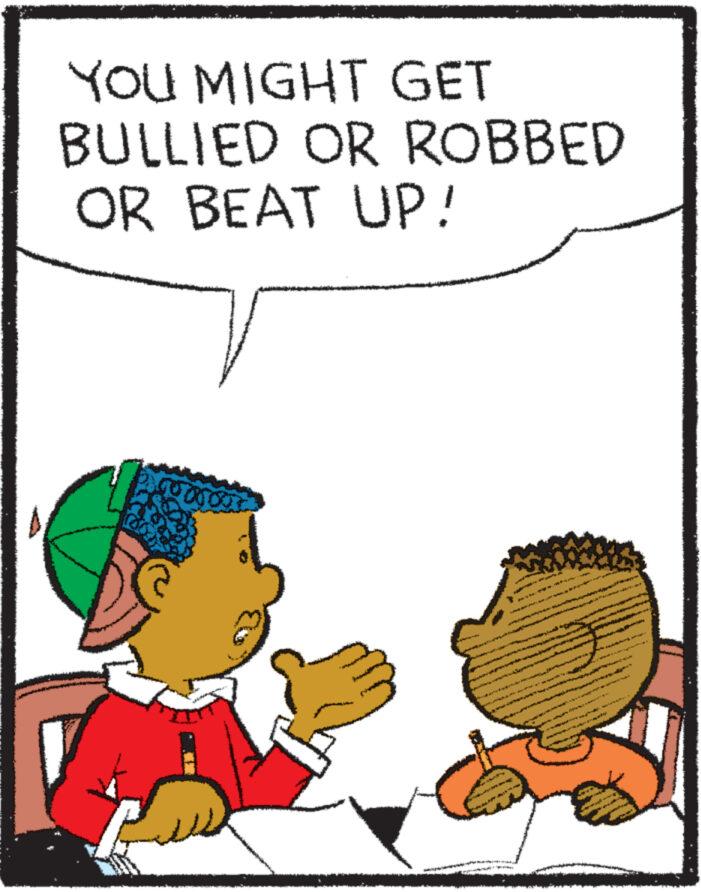 Happy OCR: YOU MIGHT GET BULLIED OR ROBBED OR BEAT UP! mwox Modena le NAARSZANG pr YOU MIGHT GET BULLIED OR ROBBED OR BEAT UP ! mwox Modena le NAARSZANG pr
