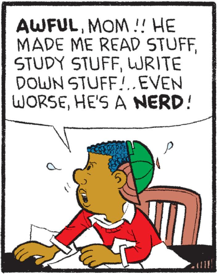 Gesture OCR: AWFULMOM!! HE MADE ME READ STUFFWRITE DOWN STUFF.!.. EVEN WORSEHE'S A NERD! a ft DO 5 P AWFULMOM !! HE MADE ME READ STUFFSTUDY STUFFWRITE DOWN STUFF . ! .. EVEN WORSEHE'S A NERD ! a ft DO 5 P