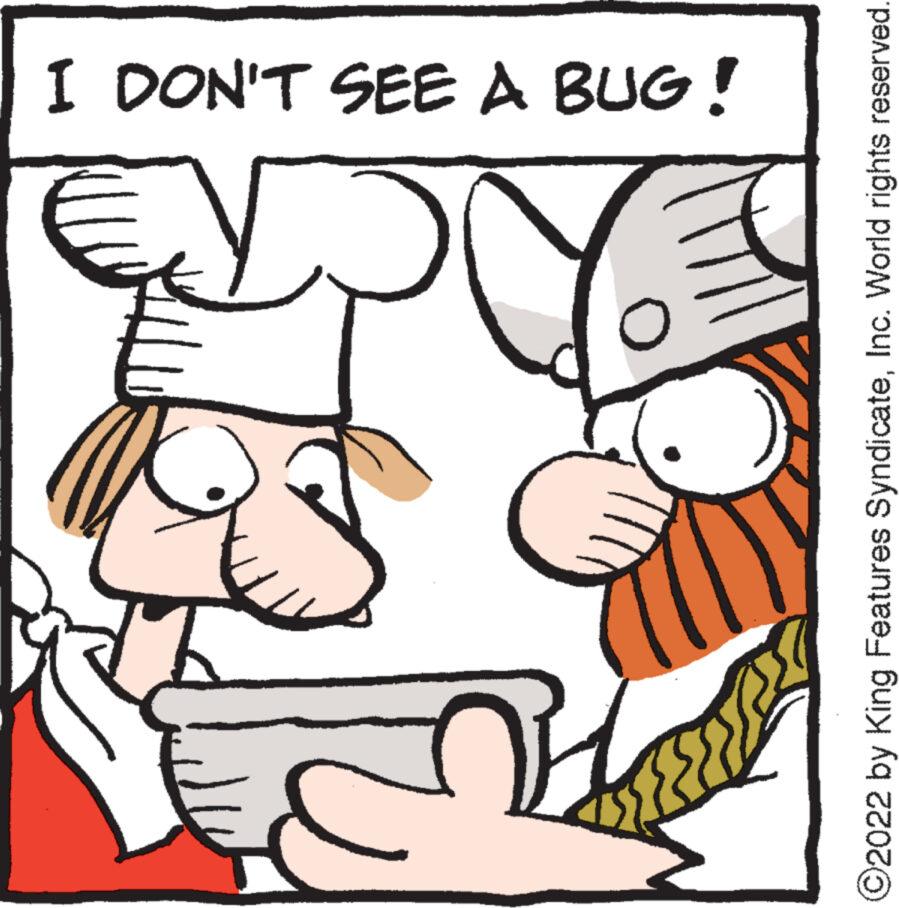 Handwriting OCR: I DON'T SEE A BUG! ?2022 by King Features SyndicateInc. World rights reserved. I DON'T SEE A BUG ! ?2022 by King Features SyndicateInc. World rights reserved .
