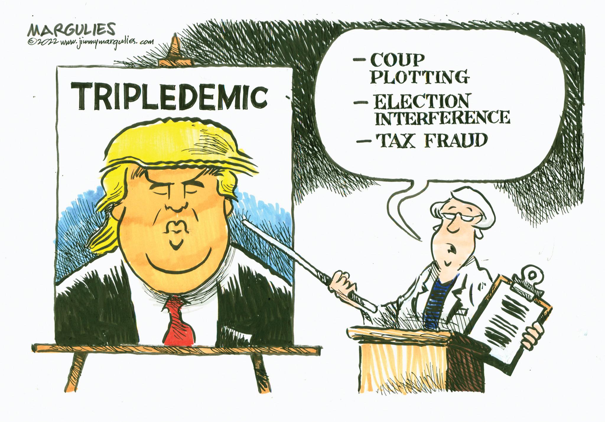 Costume hat OCR: MARGULIES ?2022 www.j w.jimmymargulies.. com TRIPLEDEMIC - COUP PLOTTING - ELECTION INTERFERENCE -TAX FRAUD MARGULIES ?2022 www.j w.jimmymargulies .. com TRIPLEDEMIC - COUP PLOTTING - ELECTION INTERFERENCE -TAX FRAUD