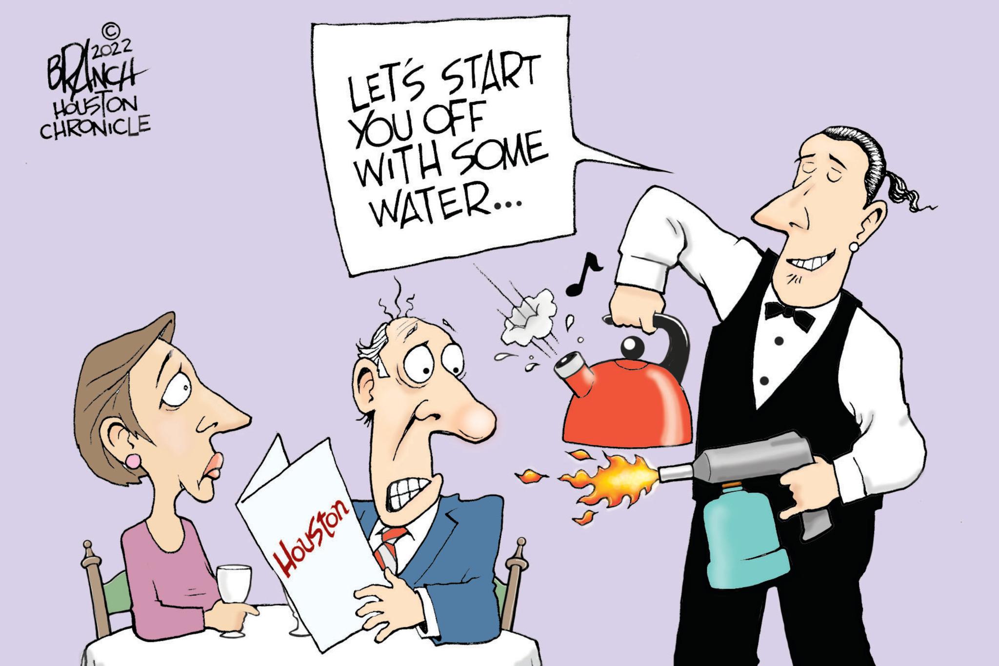 Interaction OCR: 2022 BRANCH HOUSTON CHRONICLE LET'S START YOU OFF WITH SOME WATER... Houston 70 2022 BRANCH HOUSTON CHRONICLE LET'S START YOU OFF WITH SOME WATER ... Houston 70