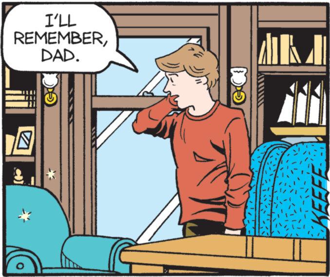 Conversation OCR: I'LL REMEMBERDAD. O M KEEFE I'LL REMEMBERDAD . O M KEEFE