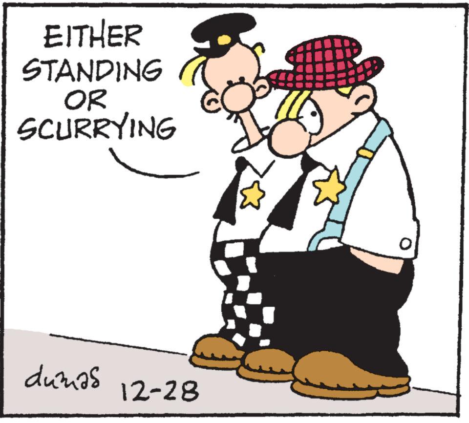 Pleased OCR: EITHER STANDING OR SCURRYING dumas 12-28 EITHER STANDING OR SCURRYING dumas 12-28