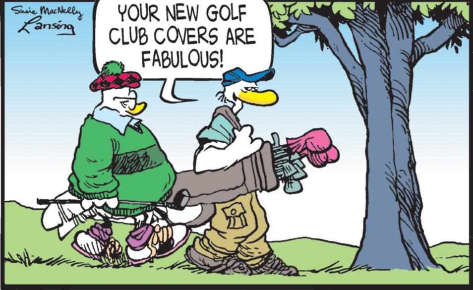 Art OCR: Susie MacNelly Lansing ????? ??????? YOUR NEW GOLF CLUB COVERS ARE FABULOUS! Susie MacNelly Lansing ????? ??????? YOUR NEW GOLF CLUB COVERS ARE FABULOUS !