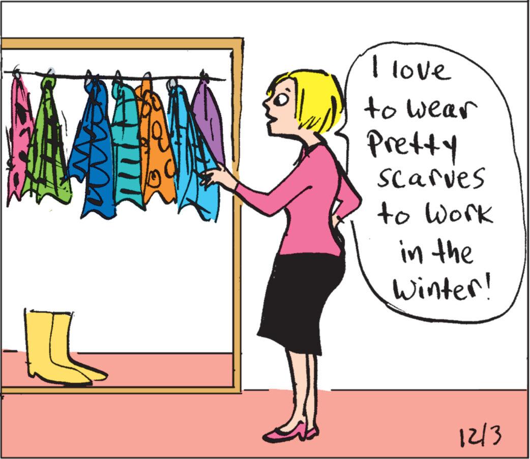 Font OCR: FOL I love to wear Pretty Scarves to Work in the Winter! 12/3 FOL I love to wear Pretty Scarves to Work in the Winter ! 12/3