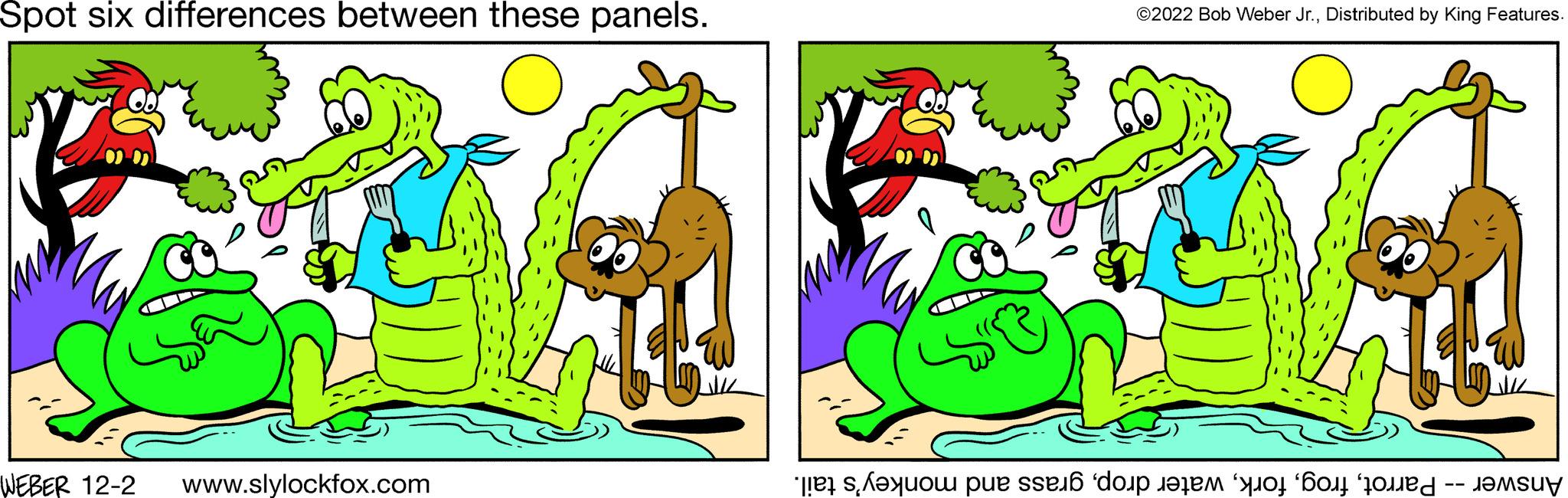 Line OCR: Spot six differences between these panels. WEBER 12-2 www.slylockfox.com 4 ?2022 Bob Weber Jr.Distributed by King Features. [!21 s ?????? pue sse.? 'doup ????? ? ??? ‘zoued -- ?????? Spot six differences between these panels . WEBER 12-2 www.slylockfox.com 4 ?2022 Bob Weber Jr.Distributed by King Features . [ ! 21 s ?????? pue sse.? ' doup ????? ? ??? ‘ zoued -- ??????