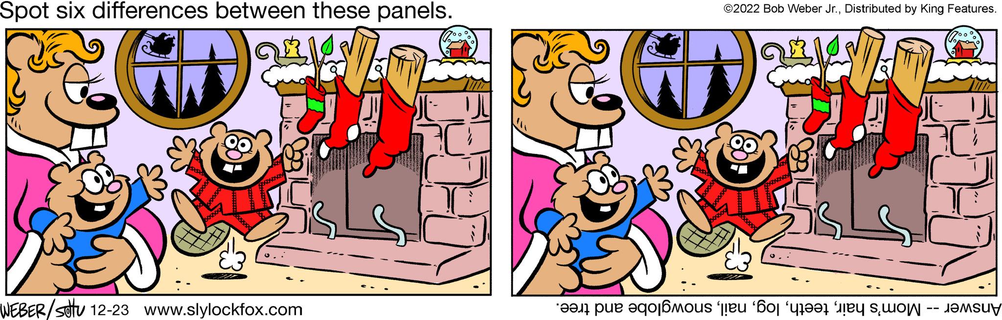 Art OCR: Spot six differences between these panels. 7920620 06/06 809500 WEBER/stu 12-23 www.slylockfox.com R 2006 ?2022 Bob Weber Jr.Distributed by King Features. 0529620 509309 ha e mos te or for the wor 0-0²- Spot six differences between these panels . 7920620 06/06 809500 WEBER / stu 12-23 www.slylockfox.com R 2006 ?2022 Bob Weber Jr.Distributed by King Features . 0529620 509309 ha e mos te or for the wor 0-0²