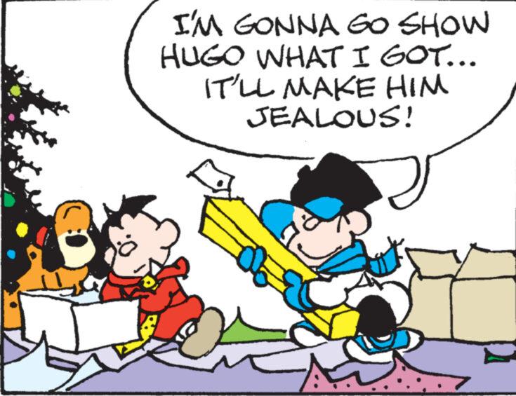 Font OCR: I'M GONNA GO SHOW HUGO WHAT I GOT... IT'LL MAKE HIM O A I'M GONNA GO SHOW HUGO WHAT I GOT ... IT'LL MAKE HIM O A