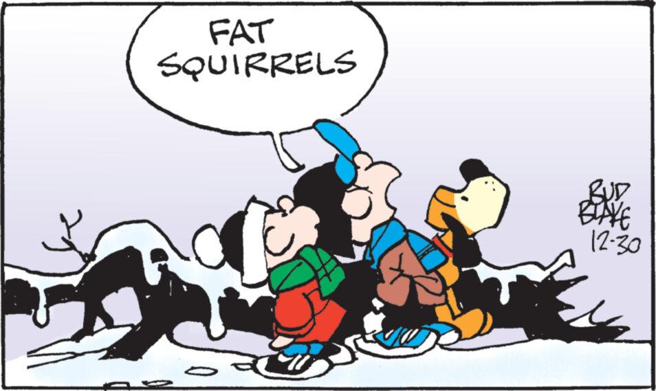 Friendship OCR: FAT SQUIRRELS 11 BUD BLAKE 12-30 FAT SQUIRRELS 11 BUD BLAKE 12-30