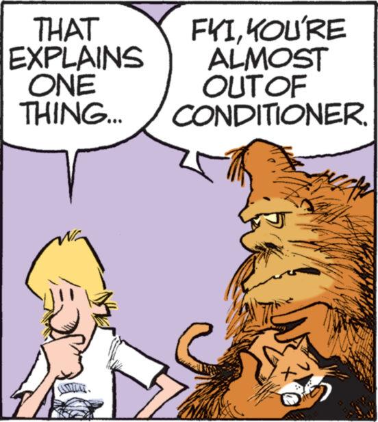 Art OCR: THAT EXPLAINS ONE FKIKOU'RE ALMOST OUT OF THING... CONDITIONER. x THAT EXPLAINS ONE FKIKOU'RE ALMOST OUT OF THING ... CONDITIONER . x