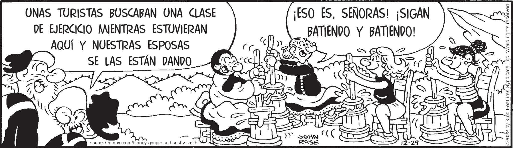 Handwriting OCR: UNAS TURISTAS BUSCABAN UNA CLASE DE EJERCICIO MIENTRAS ESTUVIERAN AQUÍ Y NUESTRAS ESPOSAS SE LAS ESTÁN DANDO comicsk ngcom.com/barney google ard snuffy sm th (r ¡ESO ESSEÑORAS! ¡SIGAN BATIENDO Y BATIENDO! SOHN ROSE ((( IZ-29 yndicateInc. World rights reserved. ?2022 by King Featu UNAS TURISTAS BUSCABAN UNA CLASE DE EJERCICIO MIENTRAS ESTUVIERAN AQUÍ Y NUESTRAS ESPOSAS SE LAS ESTÁN DANDO comicsk ngcom.com/barney google ard snuffy sm th ( r ¡ ESO ESSEÑORAS ! ¡ SIGAN BATIENDO Y BATIENDO ! SOHN ROSE ( ( ( IZ - 29 yndicateInc. World rights reserved . ?2022 by King Featu