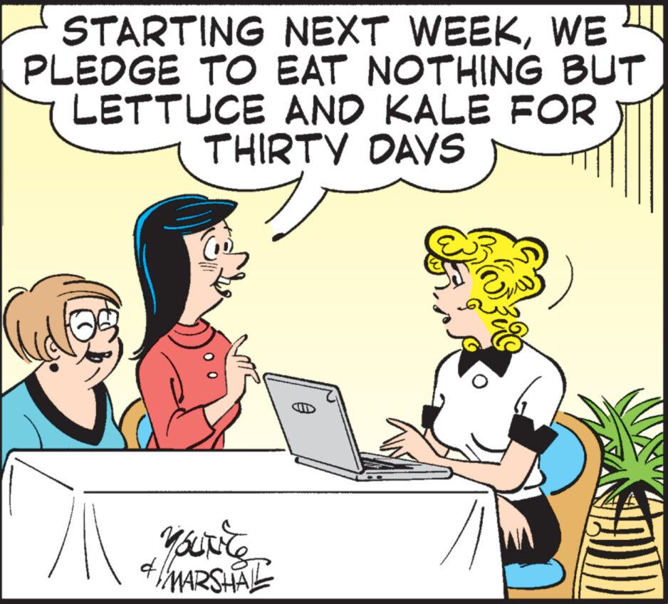 Interaction OCR: STARTING NEXT WEEKWE PLEDGE TO EAT NOTHING BUT LETTUCE AND KALE FOR THIRTY DAYS mouice & MARSHAL D)) STARTING NEXT WEEKWE PLEDGE TO EAT NOTHING BUT LETTUCE AND KALE FOR THIRTY DAYS mouice & MARSHAL D ) )