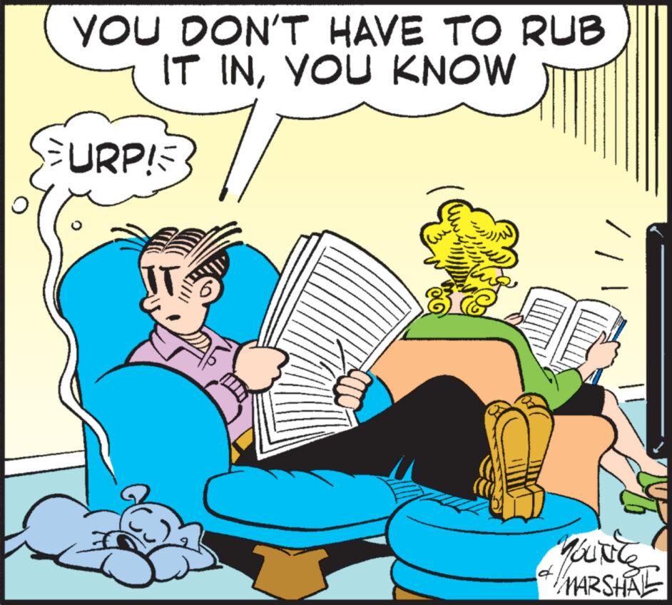 Conversation OCR: YOU DON'T HAVE TO RUB IT INYOU KNOW URP!E IT: of favole 4 MARSHAL YOU DON'T HAVE TO RUB IT INYOU KNOW URP ! E IT : of favole 4 MARSHAL