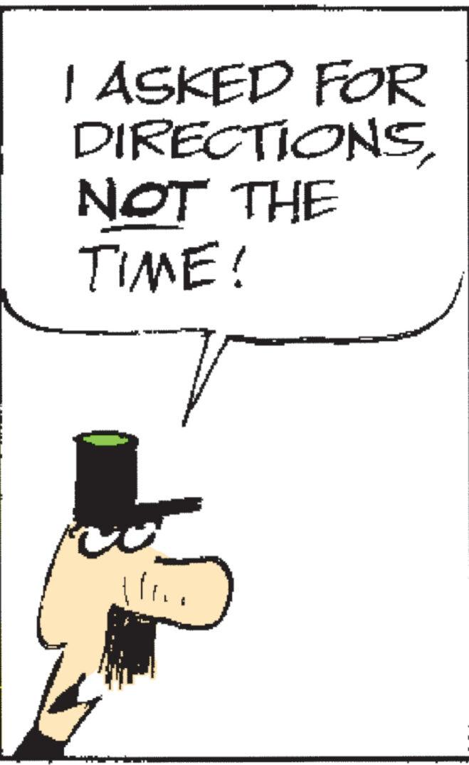 Writing OCR: I ASKED FOR DIRECTIONSNOT THE TIME! T I Love I ASKED FOR DIRECTIONSNOT THE TIME ! T I Love