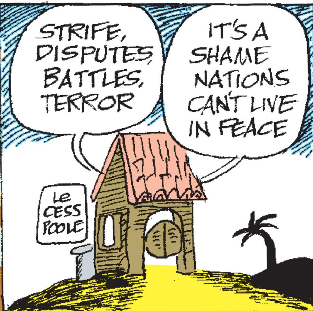 Fiction OCR: STRIFEDISPUTES BATTLESTERROR Le CESS POOLE IT'S A SHAME NATIONS CAN'T LIVE IN FEACE [RIEZT M wwww STRIFEDISPUTES BATTLESTERROR Le CESS POOLE IT'S A SHAME NATIONS CAN'T LIVE IN FEACE [ RIEZT M wwww