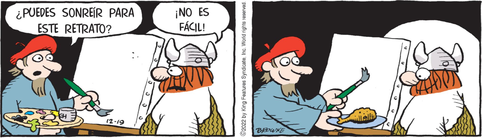 Hagar The Horrible (Spanish) - 2023-01-09