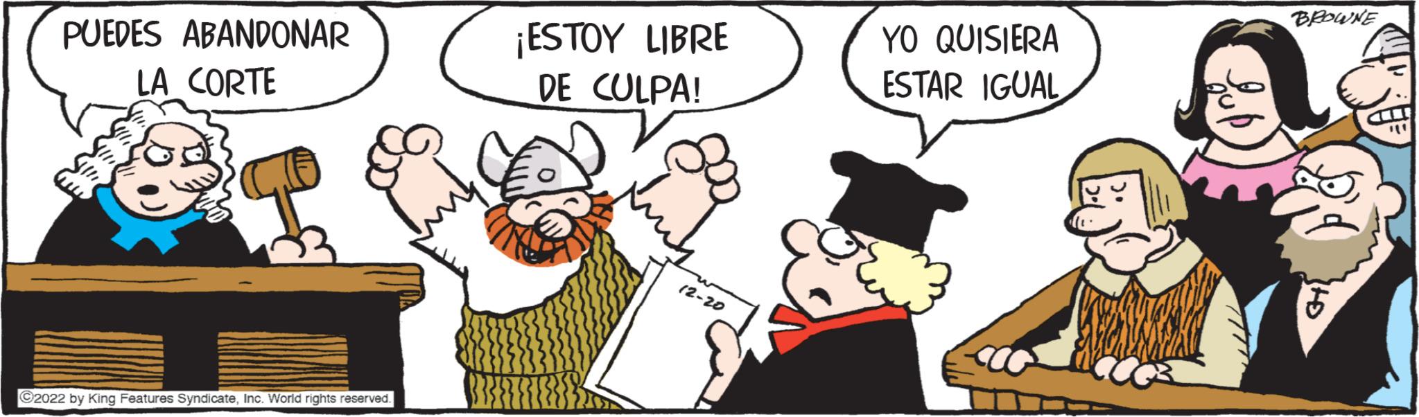 Hagar The Horrible (Spanish) - 2023-01-10