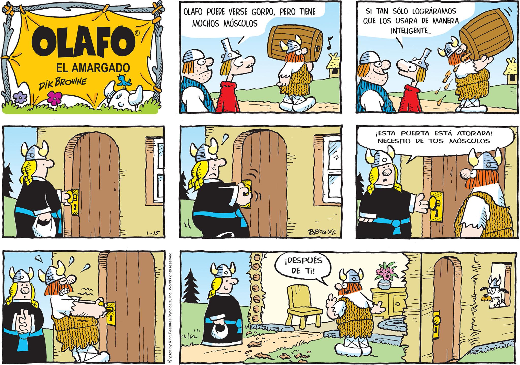 Hagar The Horrible (Spanish) - 2023-01-15