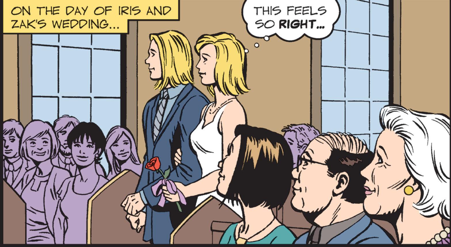 Happy OCR: ON THE DAY OF IRIS AND ZAK'S WEDDING... THIS FEELS SO RIGHT... ON THE DAY OF IRIS AND ZAK'S WEDDING ... THIS FEELS SO RIGHT ...