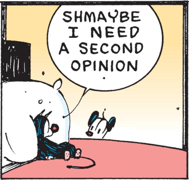 Illustration OCR: -- SHMAYBE I NEED A SECOND ??????? G -- SHMAYBE I NEED A SECOND ??????? G