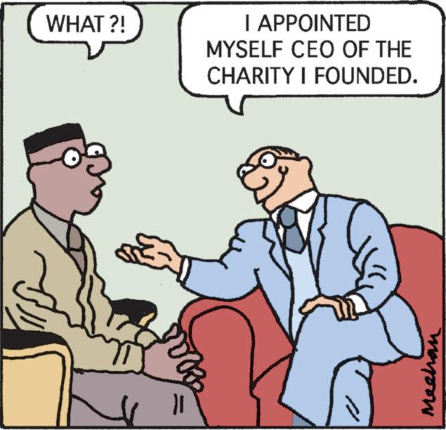 Comfort OCR: WHAT?! I APPOINTED MYSELF CEO OF THE CHARITY I FOUNDED. Mechan WHAT ?! I APPOINTED MYSELF CEO OF THE CHARITY I FOUNDED . Mechan