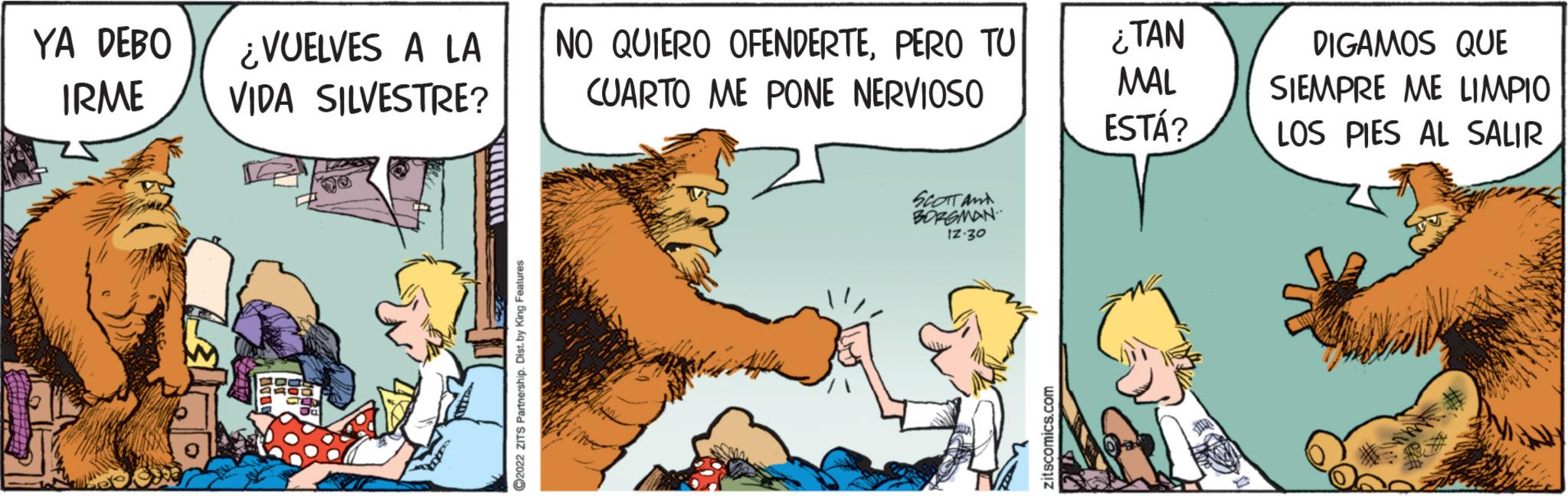 Font OCR: YA DEBO IRME ¿VUELVES A LA VIDA SILVESTRE? ?2022 ZITS Partnership. Dist.by King Features NO QUIERO OFENDERTEPERO TU CUARTO ME PONE NERVIOSO SCOTT AND BORGMAN 17.30 zitscomics.com ¿TAN MAL ESTÁ? FILA DIGAMOS QUE SIEMPRE ME LIMPIO LOS PIES AL SALIR #m YA DEBO IRME ¿ VUELVES A LA VIDA SILVESTRE ? ?2022 ZITS Partnership . Dist.by King Features NO QUIERO OFENDERTEPERO TU CUARTO ME PONE NERVIOSO SCOTT AND BORGMAN 17.30 zitscomics.com ¿ TAN MAL ESTÁ ? FILA DIGAMOS QUE SIEMPRE ME LIMPIO LOS PIES AL SALIR #m