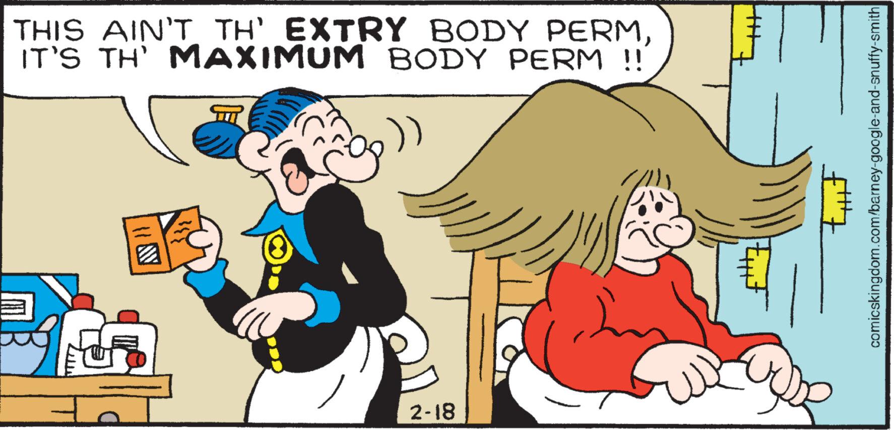 Gesture OCR: THIS AIN'T TH' EXTRY BODY PERMIT'S TH' MAXIMUM BODY PERM !! g) E AV B 2-18 t comicskingdom.com/barney-google-and-snuffy-smith THIS AIN'T TH ' EXTRY BODY PERMIT'S TH ' MAXIMUM BODY PERM !! g ) E AV B 2-18 t comicskingdom.com/barney-google-and-snuffy-smith