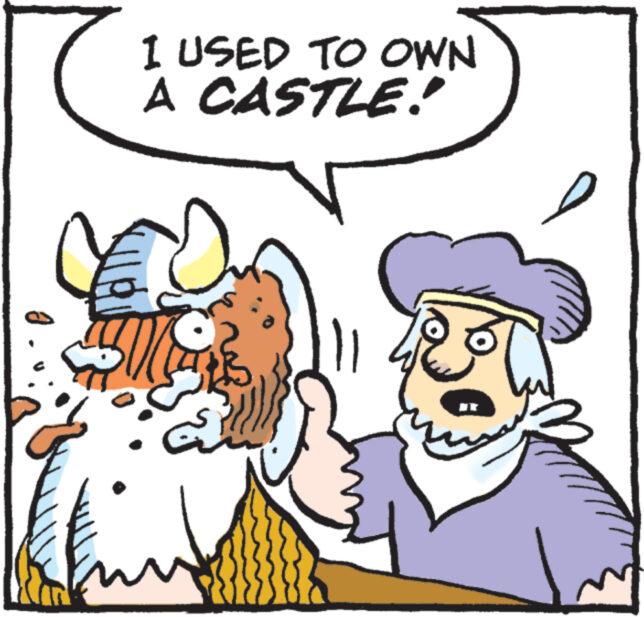 Art OCR: 1 USED TO OWN A CASTLE! 1 USED TO OWN A CASTLE !