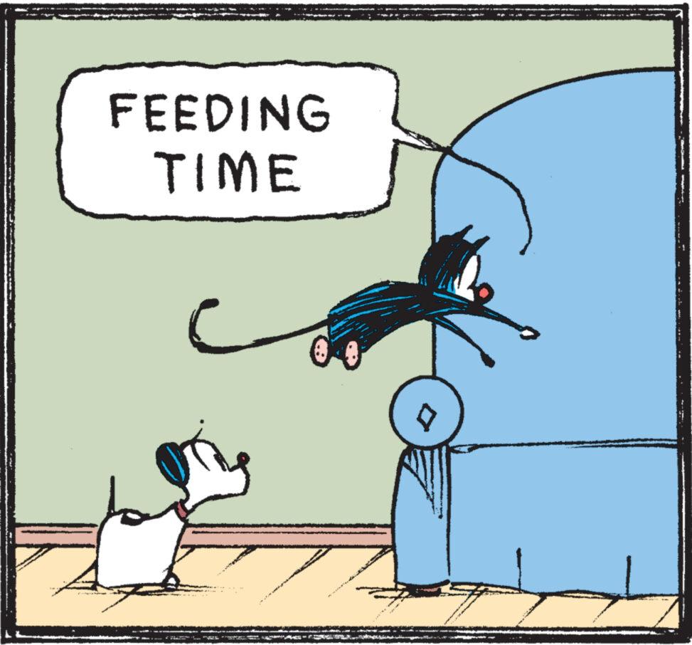 Illustration OCR: FEEDING TIME FEEDING TIME