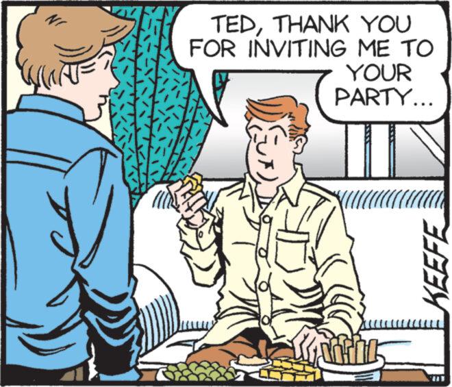 Art OCR: TEDTHANK YOU FOR INVITING ME TO YOUR PARTY... ma Kanthe KEEFE HE TEDTHANK YOU FOR INVITING ME TO YOUR PARTY ... ma Kanthe KEEFE HE