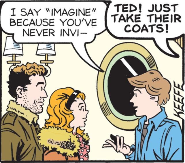 Gesture OCR: I SAY "IMAGINE” BECAUSE YOU'VE NEVER INVI– IÑIZ TED! JUST TAKE THEIR COATS! EIN KEEFE I SAY " IMAGINE ” BECAUSE YOU'VE NEVER INVI– IÑIZ TED ! JUST TAKE THEIR COATS ! EIN KEEFE