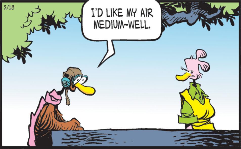 Conversation OCR: 2/18 m I'D LIKE MY AIR MEDIUM-WELL. ? 2/18 m I'D LIKE MY AIR MEDIUM - WELL . ?